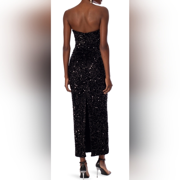 Helsi Leslie Sequin Strapless Gown XS - Picture 2 of 7